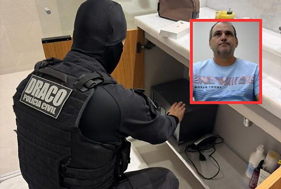 Edinilton Freitas Melo foi alvo de operação por envolvimento em tráfico de drogas e lavagem de dinheiro para facção