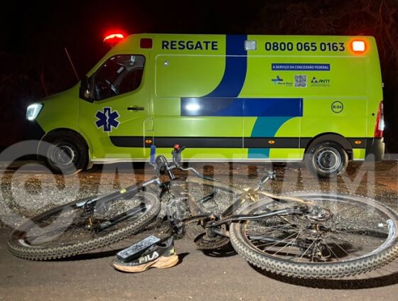 Uma equipe de resgate da Nova Rota do Oeste foi acionada, mas apenas constatou a morte.