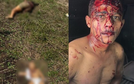 Homem foi preso pela polícia em flagrante.