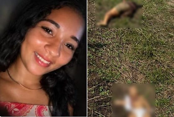 Taymilla Reis da Silva, de 23 anos, foi assassinada a facadas pelo marido Jailton Gonçalves Barreira, de 29 anos.