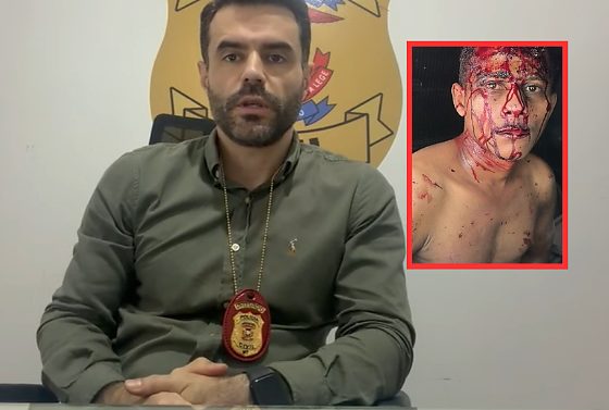 Delegado afirma que o assassino ameaçou cunhado que tentou salvar irmã e sobrinho.