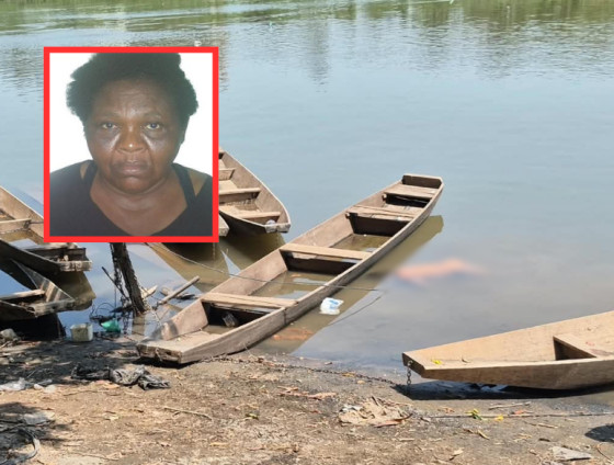 Cleonice dos Santos, de 53 anos, foi encontrada boiando no Rio Cuiabá.