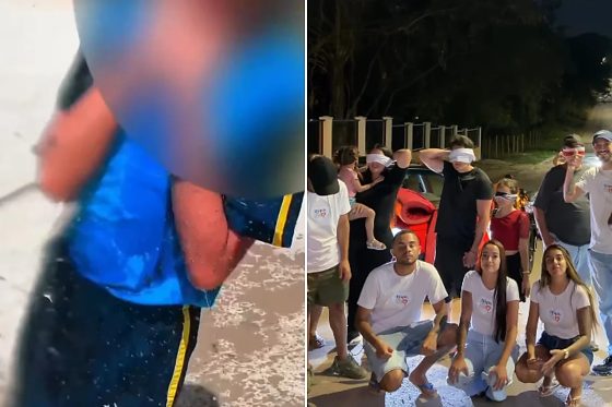 A ação foi organizada por influenciadores para recompensá-lo por ter ajudado a garota.
