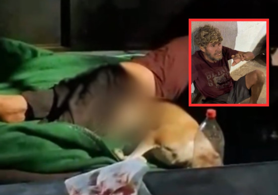 A Polícia Militar foi acionada após uma testemunha denunciar que o abusador estava maltratando o animal e praticando zoofilia contra ele.
