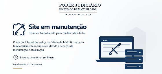 TJMT SISTEMA FORA DO AR