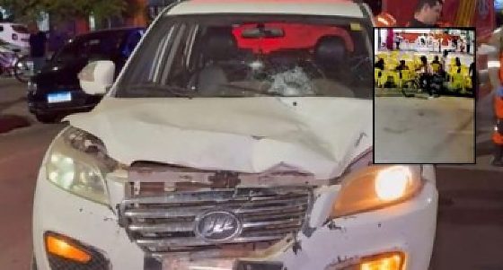 Ivo Dorneles foi atropleado por um Lifan, na noite desse domingo (20)