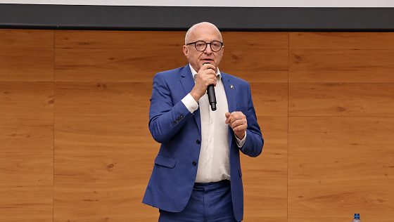 Pivetta participou da sabatina do CRM