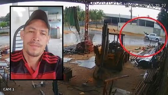 Raimundo morreu no local após a batida.