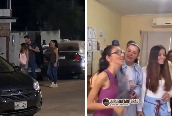 Dupla voltou ao município onde passou parte da infância para gravar cenas de documentário que vai revisitar a trajetória pessoal e profissional das artistas.