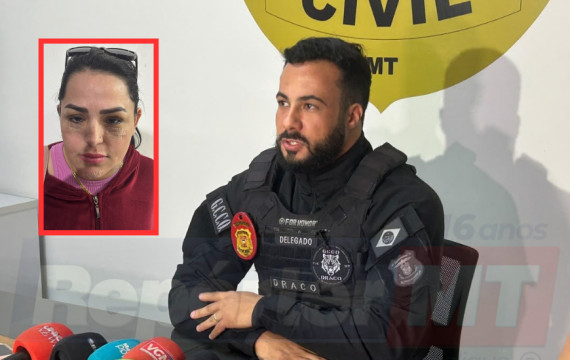 Delegado titular da Draco, Victor Hugo, falou sobre a atuação criminosa de Angélica Saraiva de Sá, conhecida como “Angeliquinha”.