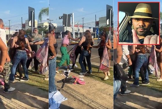 Ney da Saúde mostra dedo mordido. Em notas oficiais, candidatos jogam a culpa um no outro para justificar o início da briga.
