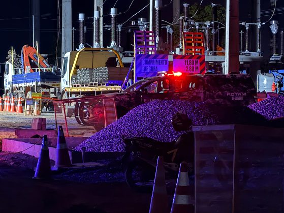 Invasão ocorreu na noite dessa quarta-feira (23) em uma estação de energia em construção