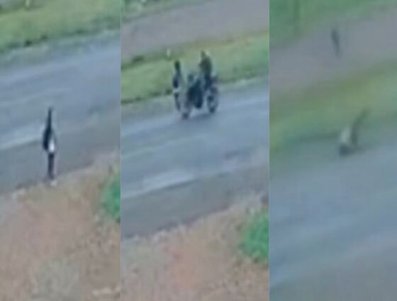 Gestante foi atropelada por motociclista e teve a perna amputada na hora