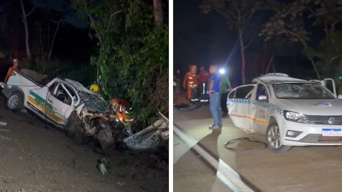 Acidente com três veículos deixa dois mortos em Santo Antônio de Leverger, MT