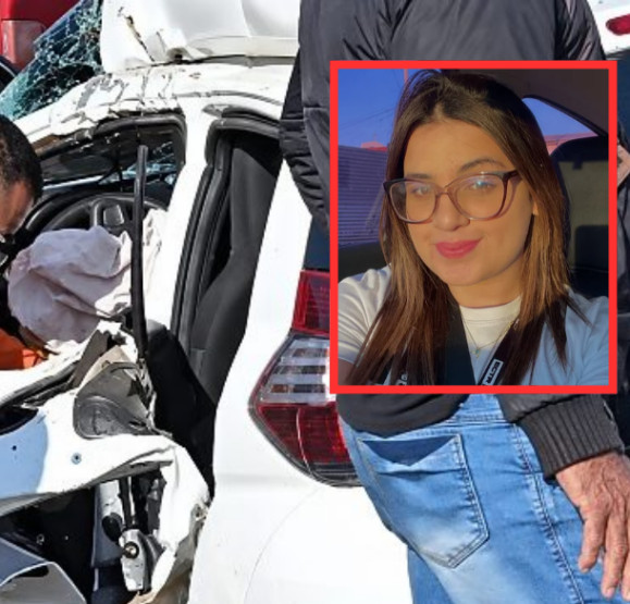 Ana Júlia Cortez da Guia, de 20 anos, sofreu um acidente de trânsito no dia 15 de setembro, em Cuiabá.