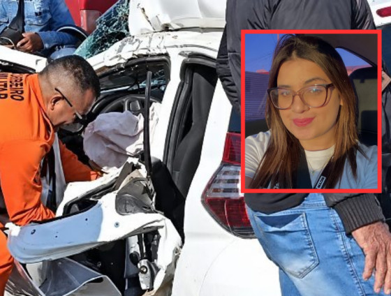 Ana Júlia Cortez da Guia, de 20 anos, sofreu um acidente de trânsito no dia 15 de setembro, em Cuiabá.