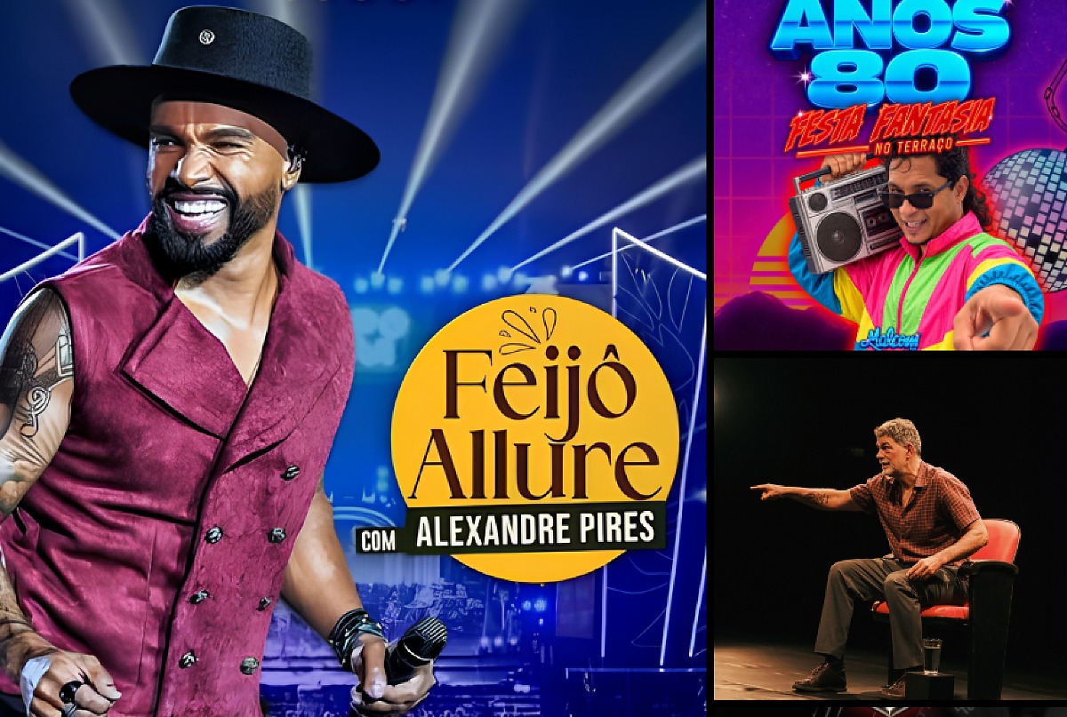 Cuiabá tem agenda com Alexandre Pires, teatro e rock neste fim de semana