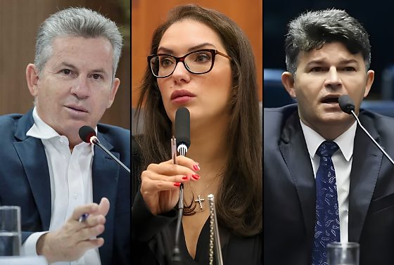 No cenário estimulado de votos totais, Mauro registra 27,4%, seguido por Janaina, com 19,9%, e José Medeiros (PL), com 10,7%.