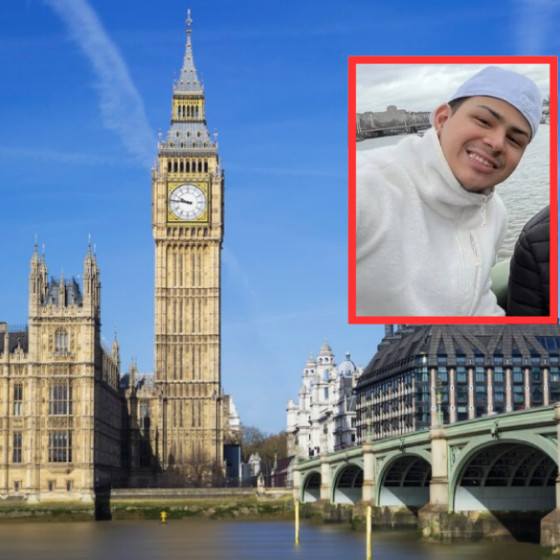 Renan Schimonischi Hota, de 21 anos, morreu enquanto dormia em Londres.