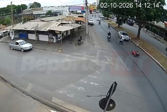 Vítima foi arremessada e bateu a cabeça no meio-fio.