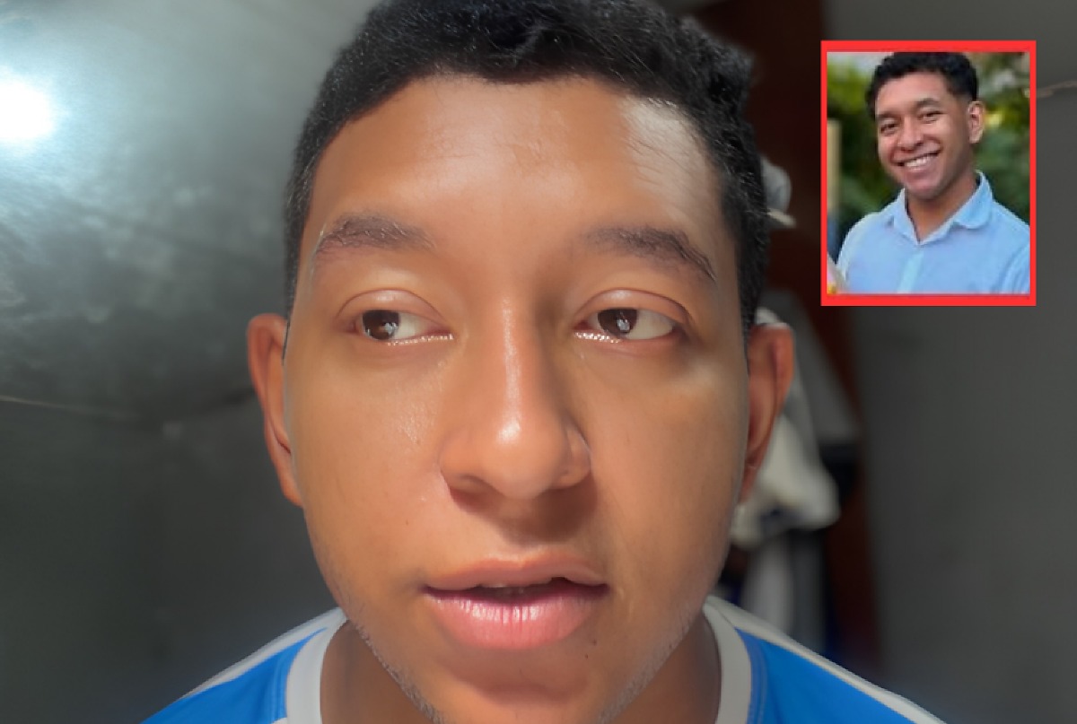 Bruno Humberto pede ajuda para encontrar o irmão gêmeo.