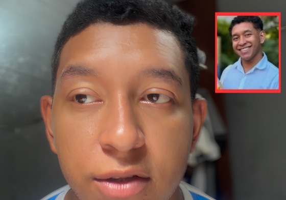 Bruno Humberto pede ajuda para encontrar o irmão gêmeo.