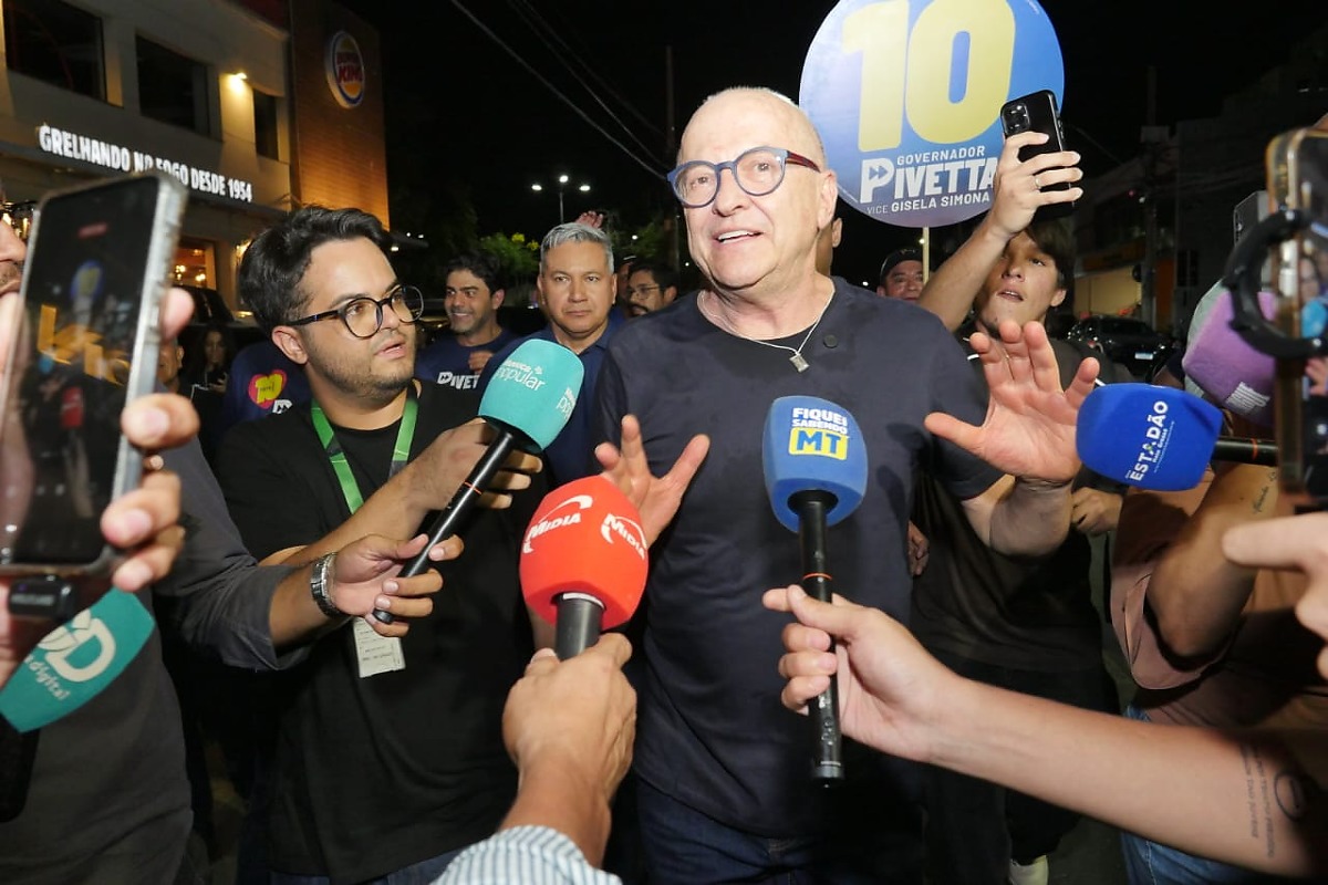 Otaviano Pivetta comemora reeleição ao governo de Mato Grosso em Cuiabá