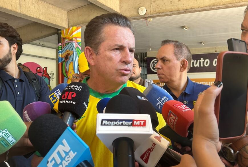 O senador eleito Mauro Mendes (União Brasil) fez um alerta sobre a crise fiscal do país.