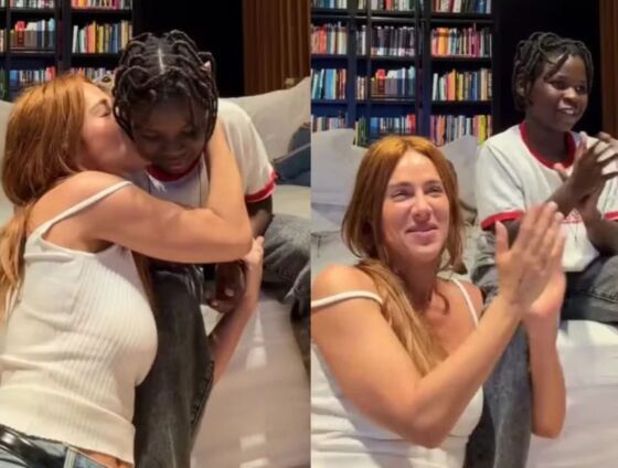 Filho de Giovanna Ewbank e Bruno Gagliasso fez sua primeira participação em uma novela e recebeu homenagem da mãe.