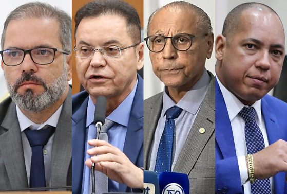Paulo Araújo, Eduardo Botelho, Júlio Campos e Juca do Guaraná alcançaram apenas a primeira suplência nas eleições desse domingo (4)