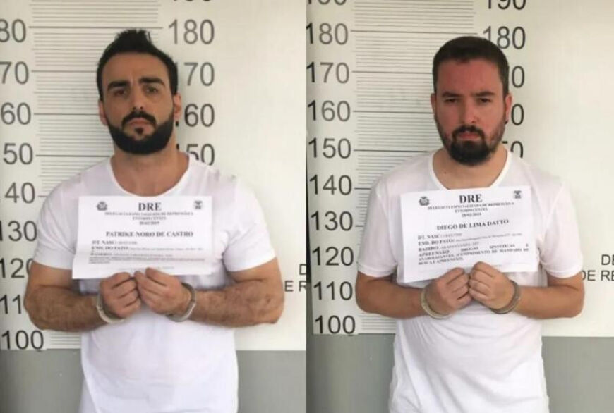 - Sentença determinou o confisco de veículos e aparelhos eletrônicos.