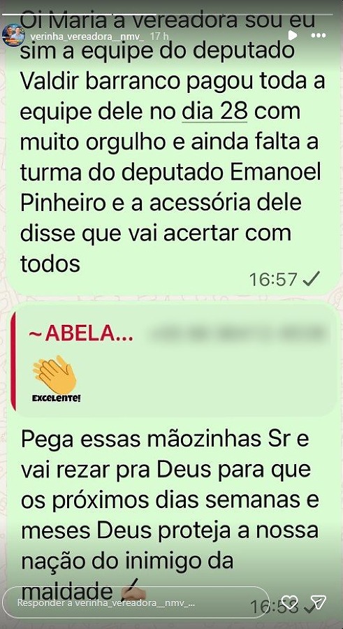 print vereadora vera - divida emanuelzinho