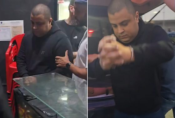 Hebert Felipe de Almeida Vieira, de 36 anos, foi preso hoje (8), em Santos, interior de São Paulo.