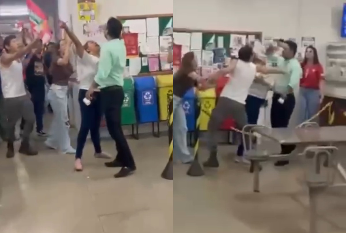 Manifestação política termina em confusão na UFR em Rondonópolis, MT