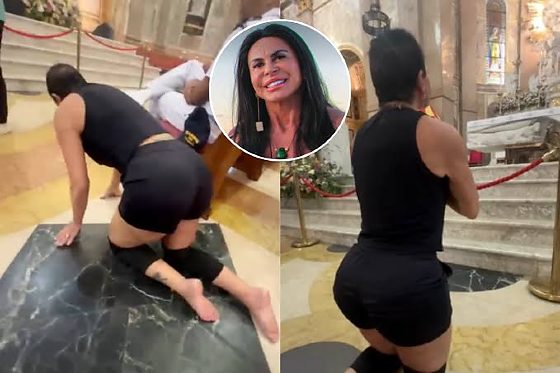 Cantora participou das celebrações em Belém e começou a cumprir promessa feita a Nossa Senhora de Nazaré após relatar melhora de um linfedema.