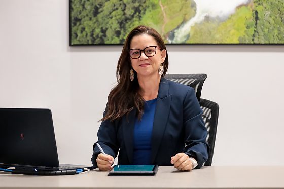 Laice Souza é jornalista, advogada e atualmente ocupa o cargo de Secretária de Estado de Comunicação (SECOM)