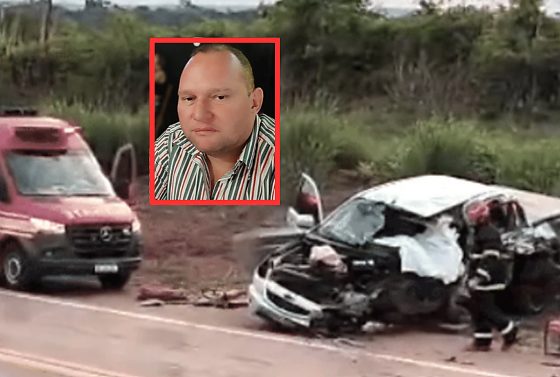 Ardi Mombelli Santos, de 41 anos, dirigia uma S10 e morreu no local da colisão.