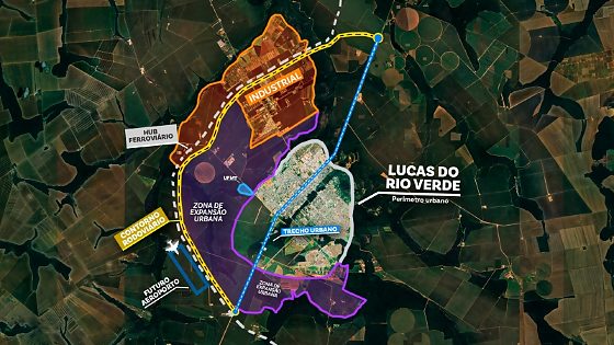 A estratégia é antecipar as necessidades de infraestrutura para que o crescimento econômico seja acompanhado pela expansão organizada da cidade.