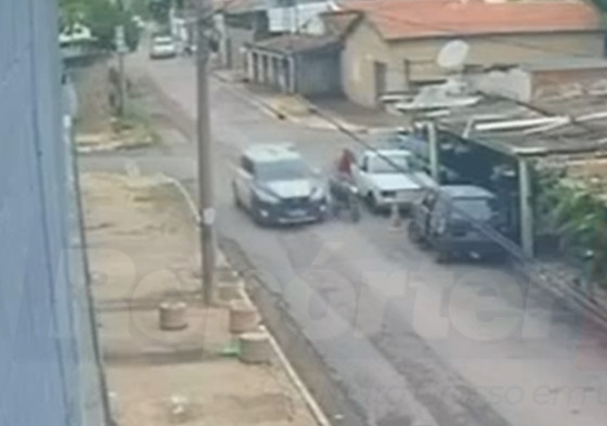 Artur Silva Coelho, de 19 anos, tentou fugir da PM, mas foi preso na manhã de hoje (15) em Cuiabá.