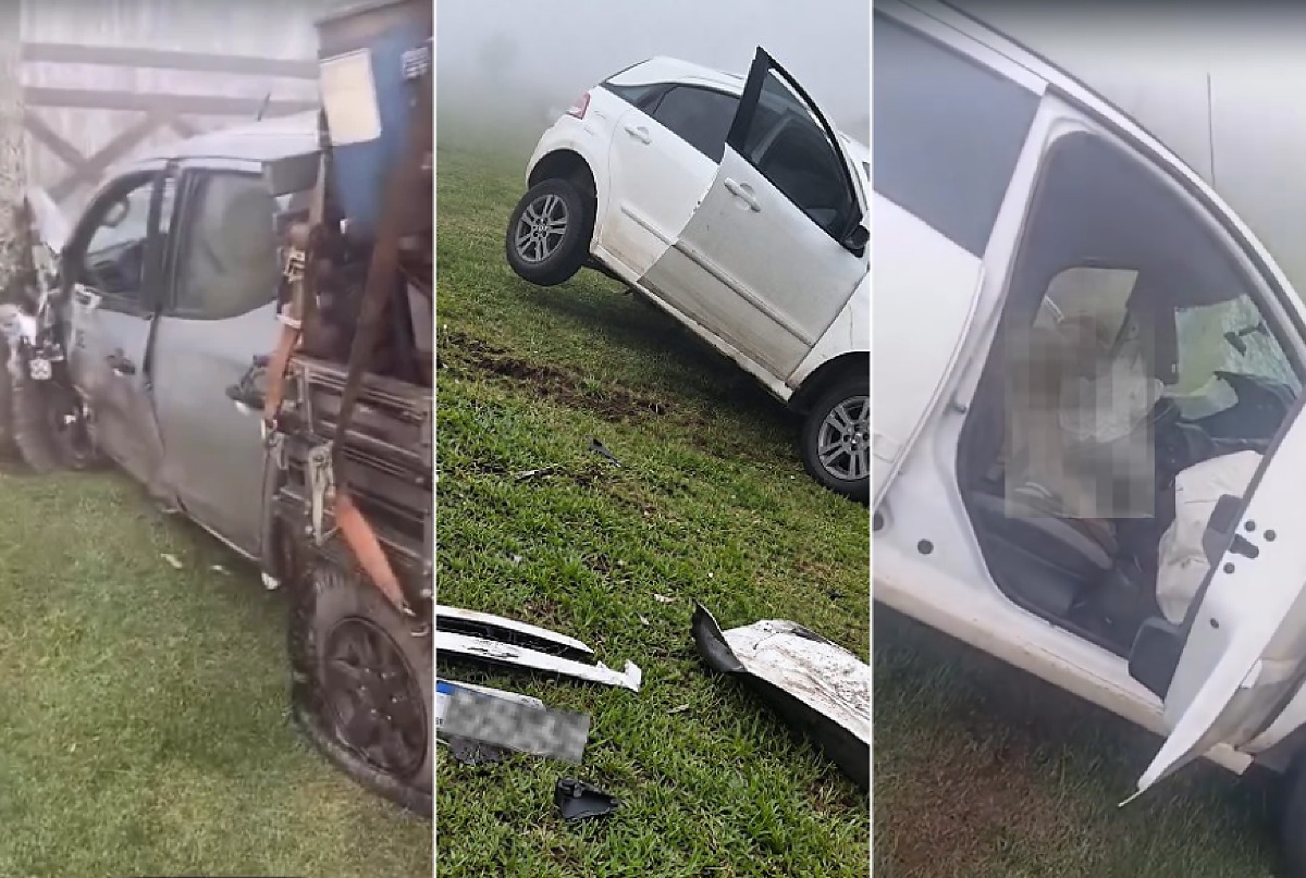 Acidente entre três veículos deixa morto em Chapada dos Guimarães, MT