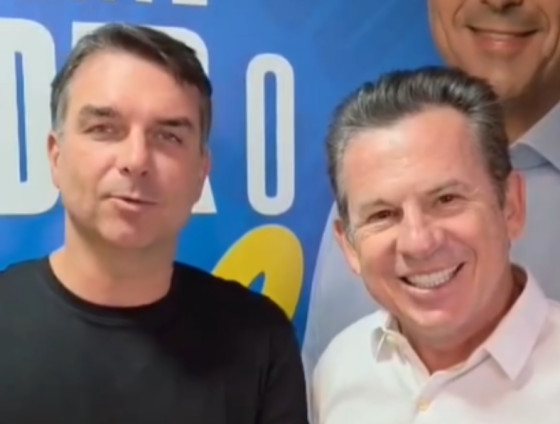 Mauro Mendes declarou apoio a Flávio Bolsonaro no segundo turno e criticou a atuação do governo federal em Mato Grosso