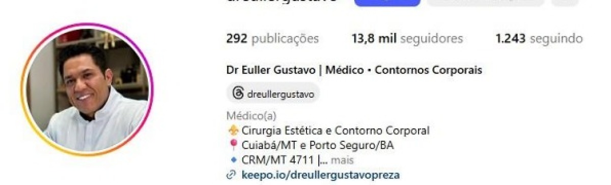 M&Eacute;DICO EULLER NO INSTAGRAM
