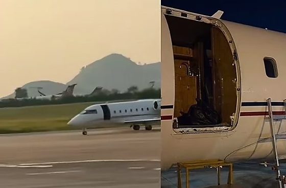 Incidente com jato particular ocorreu após a decolagem em Abuja, na Nigéria, e levou a tripulação a retornar ao aeroporto de origem.