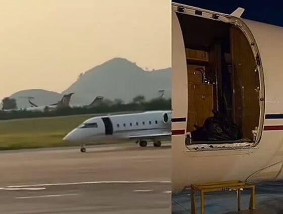 Incidente com jato particular ocorreu após a decolagem em Abuja, na Nigéria, e levou a tripulação a retornar ao aeroporto de origem.