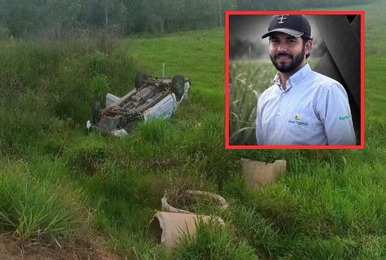 O estudante de Agronomia Jhonathan Cesar da Silva Ronda morreu na madrugada desse domingo (18) em um acidente na MT-247, em Barra do Bugres.