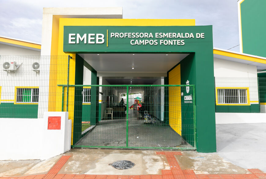 Escola Professora Esmeralda de Campos Fontes foi alvo de denúncia sobre oração antes das aulas.
