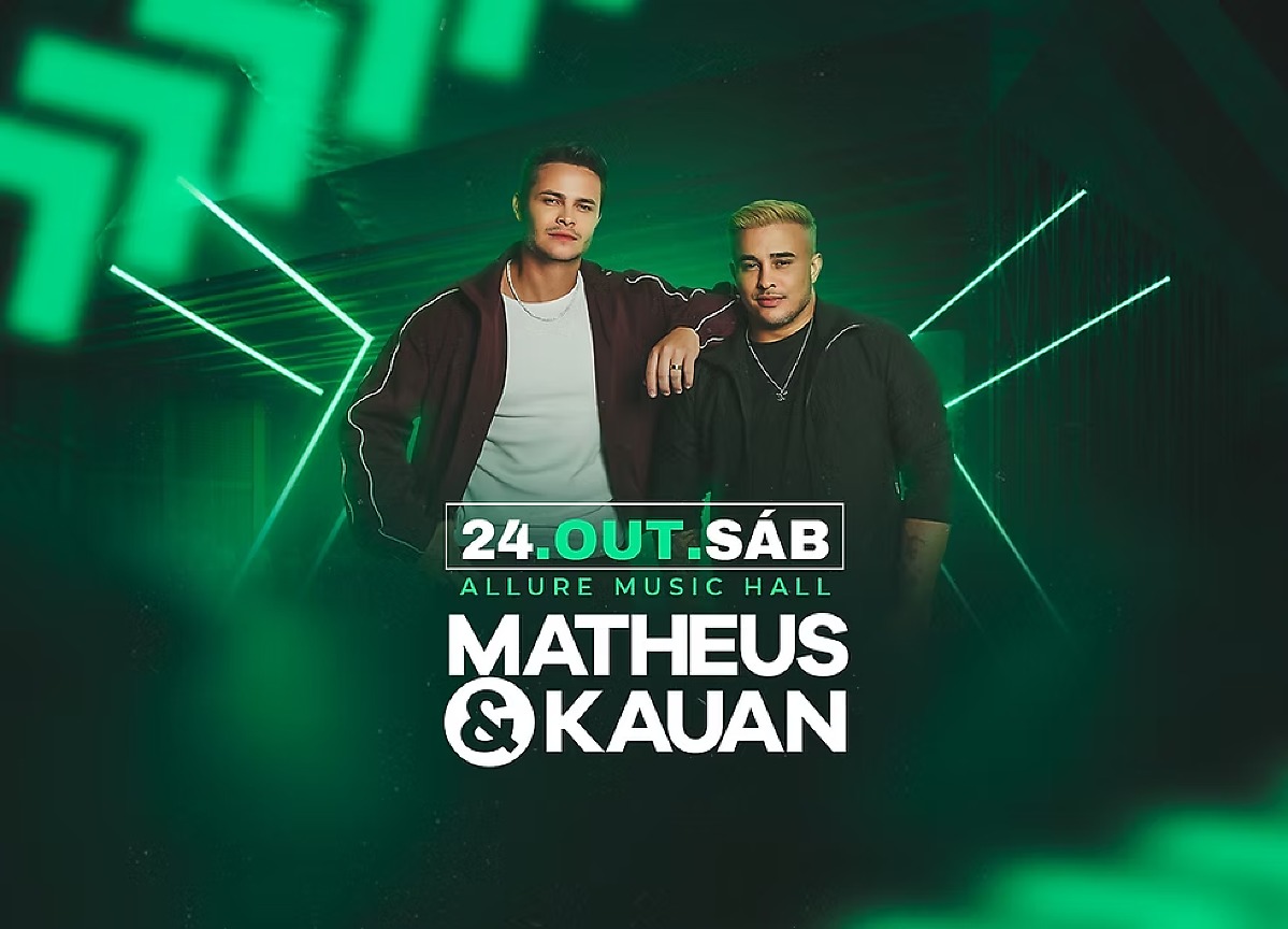 Shows de Matheus & Kauan e Chrigor movimentam Cuiabá neste fim de semana