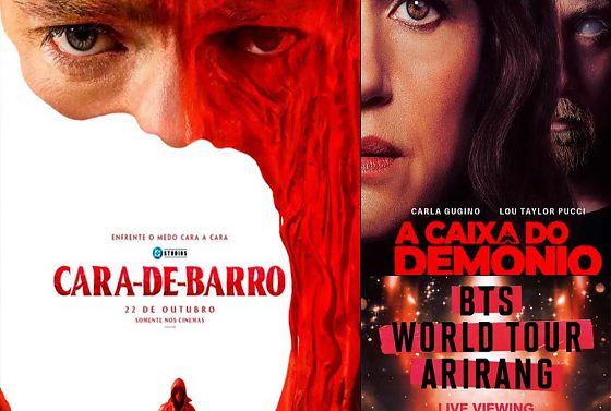 De Cara-de-Barro ao show do BTS, a programação reúne terror, suspense, música e aventuras para diferentes públicos.