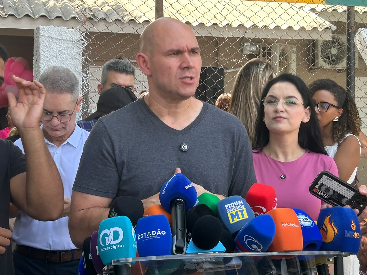 Abilio propõe uso de presos para apagar símbolos de facções em Cuiabá