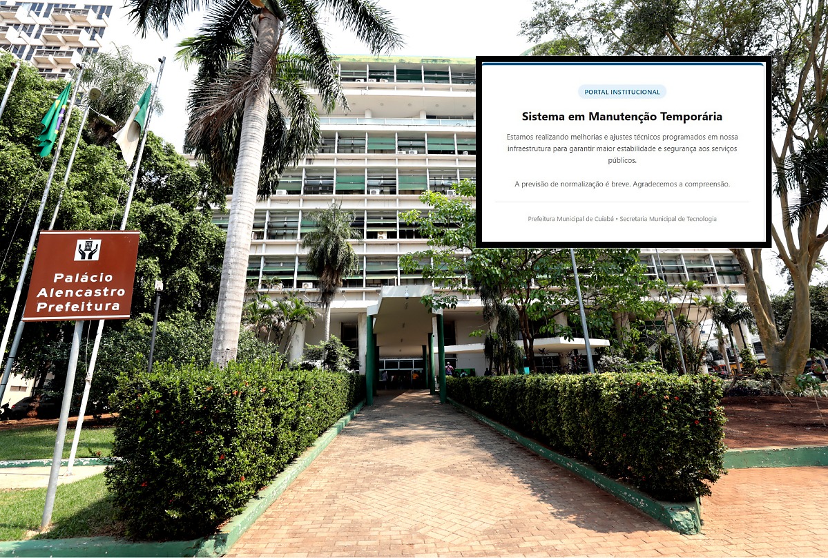 Site da Prefeitura de Cuiabá sai do ar após possível ataque hacker